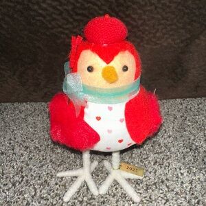 Target Spritz Valentine Fabric Birds Decoration Figure 2023 Aerial NWT